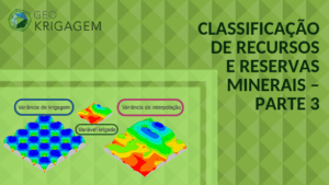 estimativa de recursos minerais krigagem ordinária geokrigagem