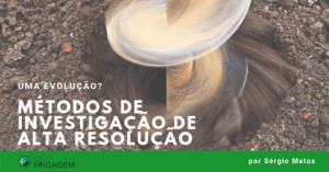 Artigo sobre a Investigação de alta resolução de áreas contaminadas
